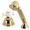 Kingston Brass KSK3352PXTR Transfer Valve Set For Roman Tub Filler, Polished Brass KSK3352PXTR - alternate 1